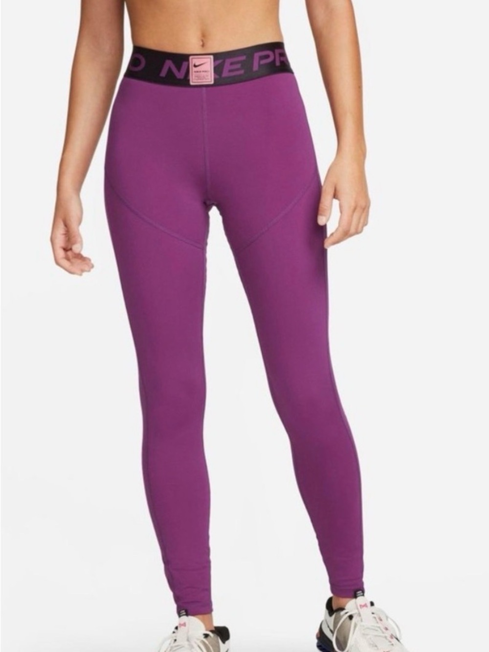 Nike Pro Dri-Fit Graphic Mid-Rise Leggings